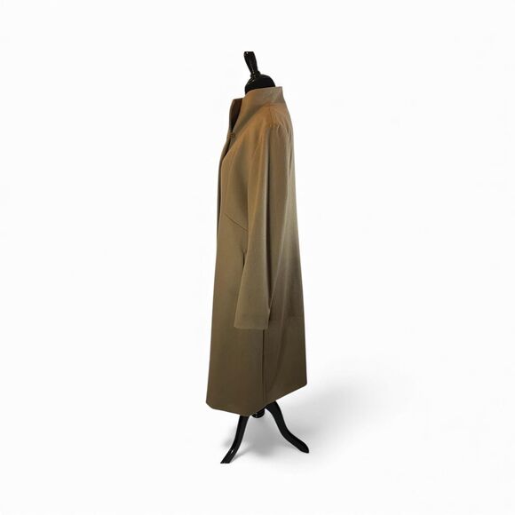 Cinzia Rocca Women's Tan and Brown Coat Size 8 - Picture 5 of 8